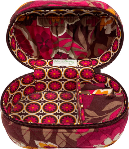Vera Bradley Women’s Red Carnaby Floral Travel Jewelry Box