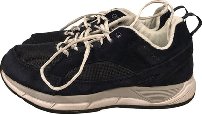 LL Bean Women’s Blue Suede Lace Up Walking Sneakers - 6.5