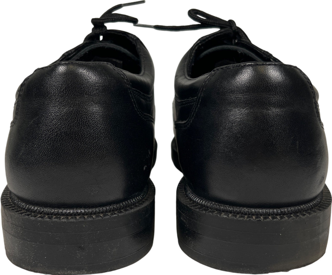 Hush Puppies Men’s Black Leather Lace Up Oxford Dress Shoes - 13