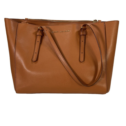 Marc Jacobs Brown Leather Large Tote Style Purse Handbag