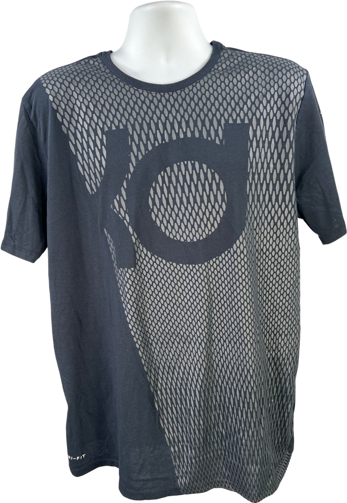 Nike Men’s Black KD Kevin Durant Short Sleeve Textured T-Shirt - XL
