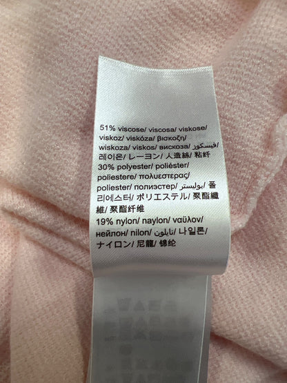 Calvin Klein Women’s Pink Long Sleeve Cowl Neck Sweater - M