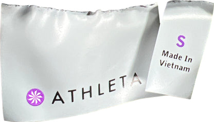 Athleta Women’s Gray Ruched Ankle Sweatpant Leggings - S