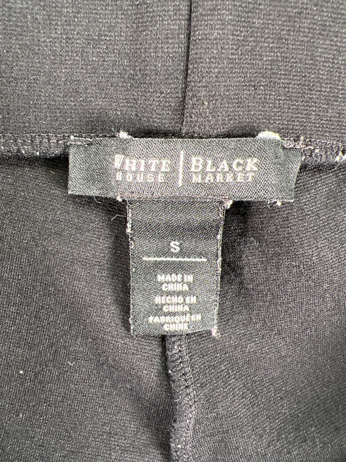 White House Black Market Women’s Black Pull On Leggings - S