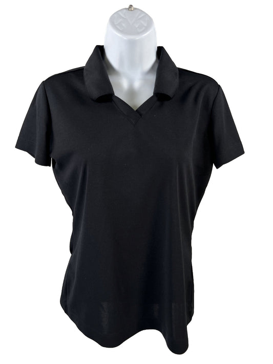 Nike Women's Black Short Sleeve Golf Polo Shirt - S