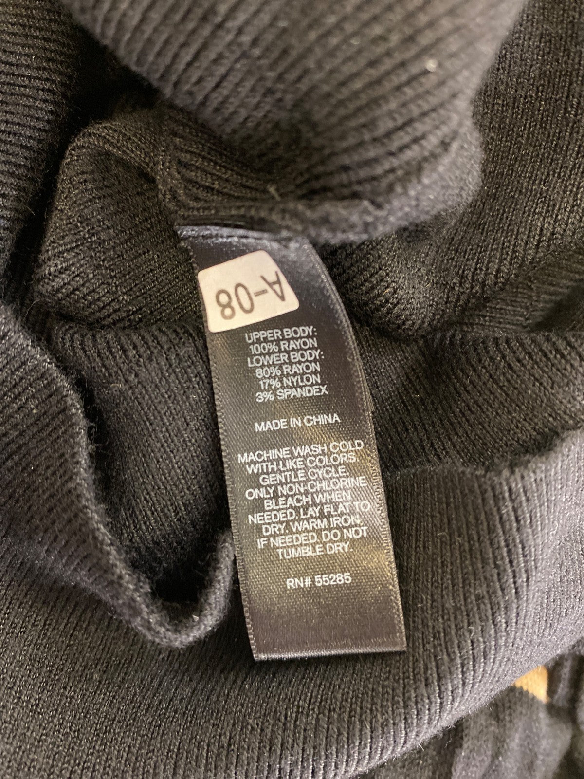 Express Women’s Brown/Black Striped Sleeveless Thin Knit Sweater Dress - M