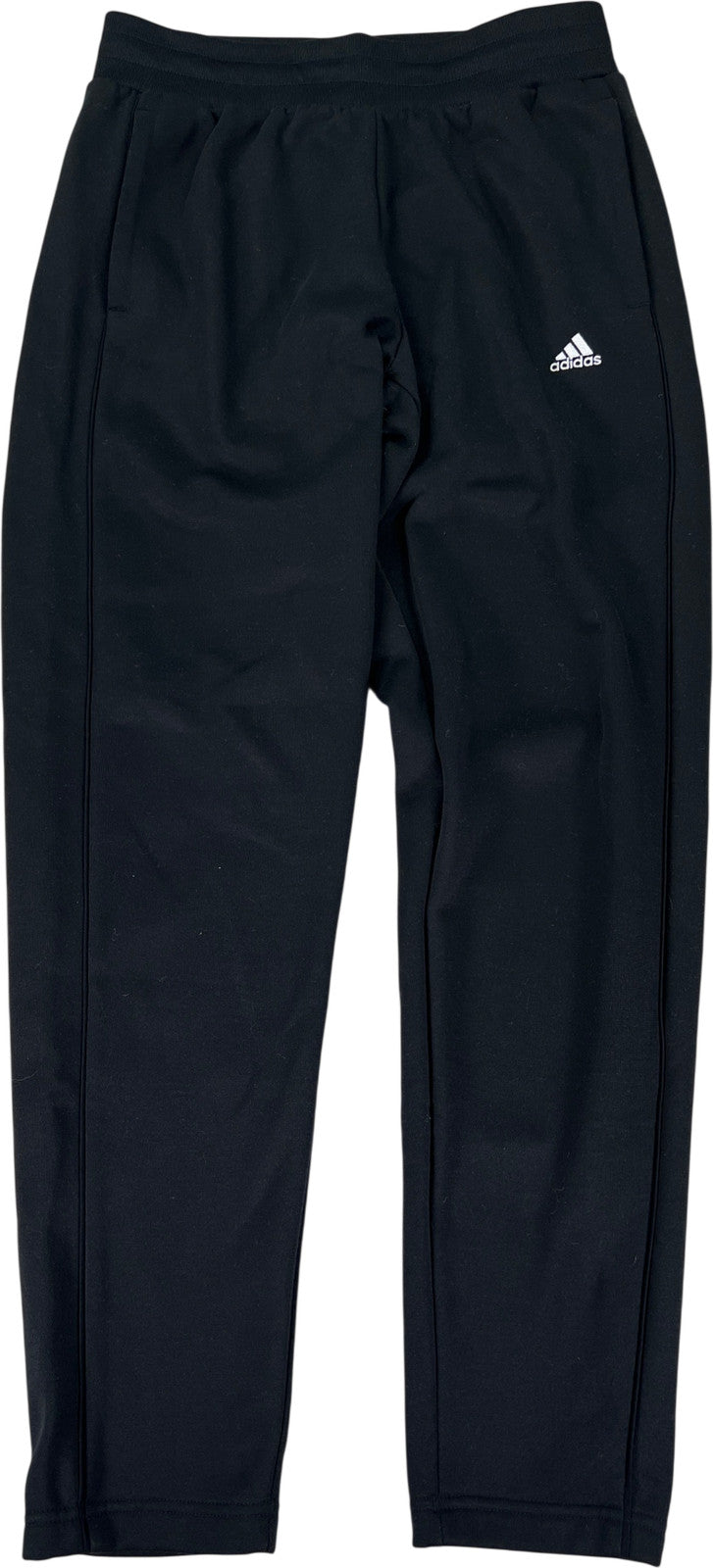 Adidas Women’s Black Fleece Lined Tapered Sweatpants - S