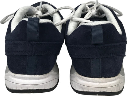 LL Bean Women’s Blue Suede Lace Up Walking Sneakers - 6.5