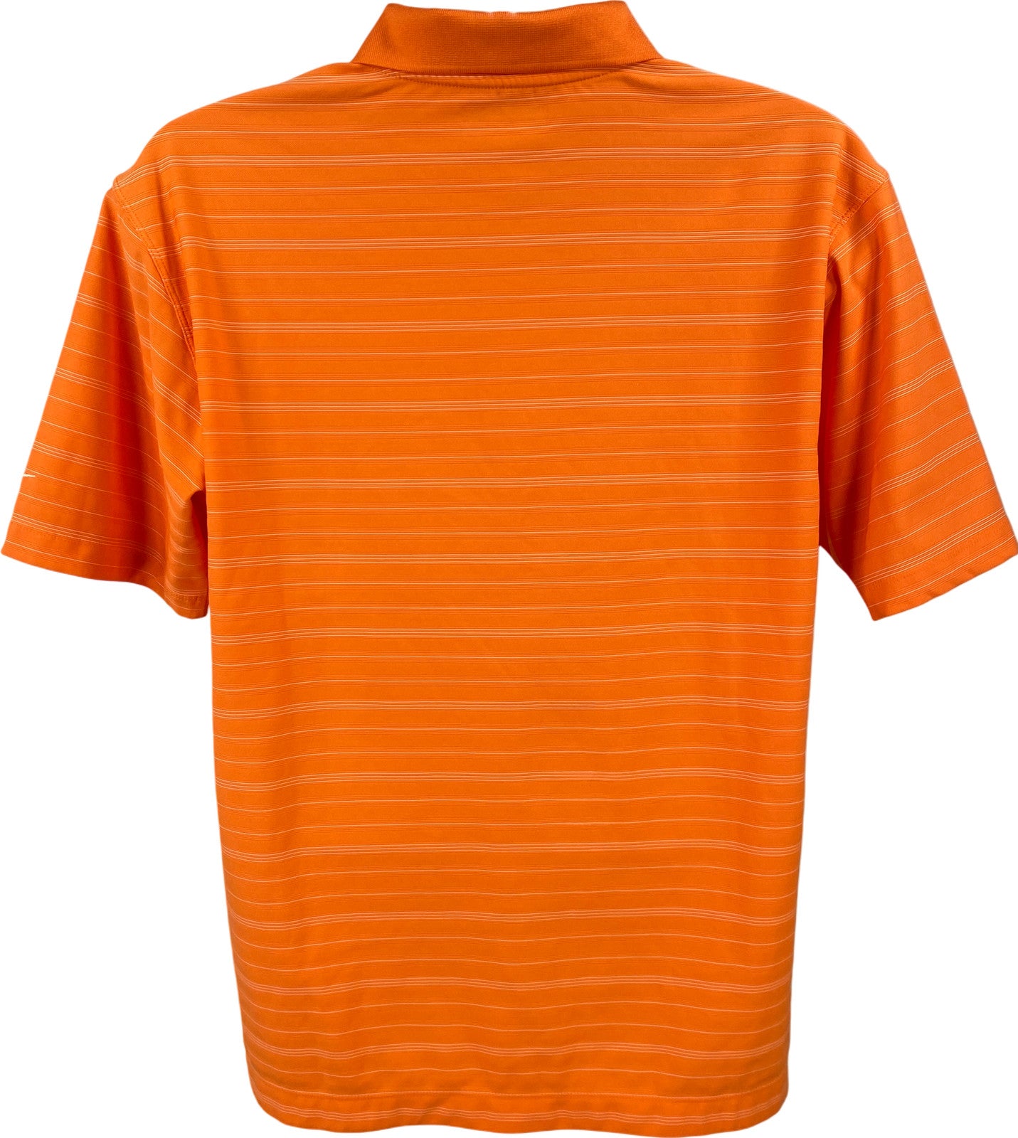 Nike Golf Men’s Orange Fit Dry Short Sleeve Athletic Polo - M