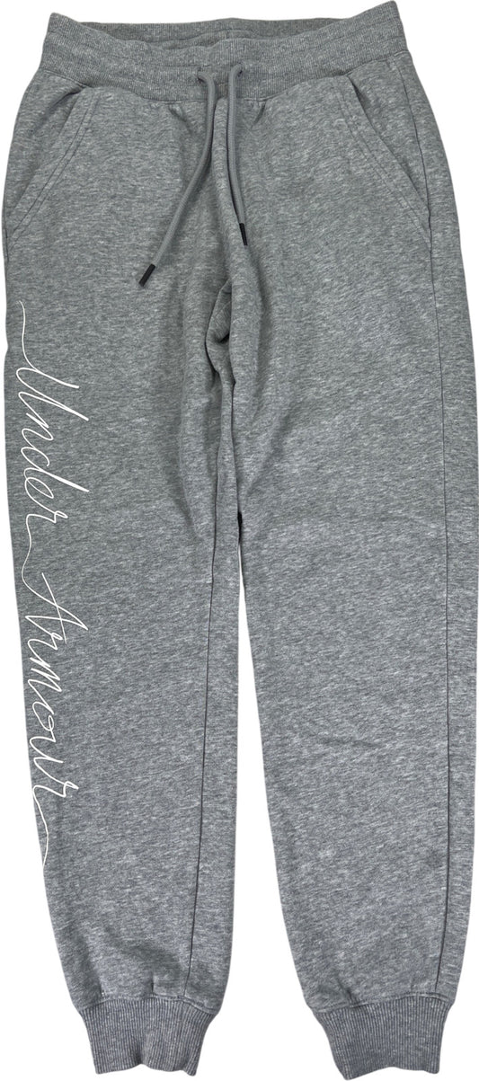 Under Armour Women’s Gray Loose Fit Fleece Lined Jogger Sweatpants - XS