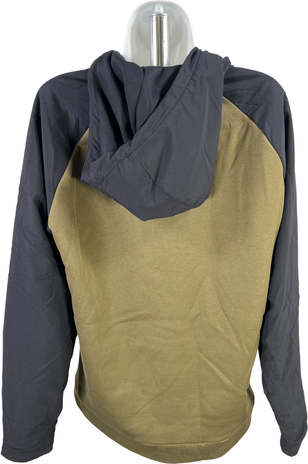 Nike Men’s Green Fleece Lined Dri-Fit. 1/4 Zip Pullover Sweatshirt - S