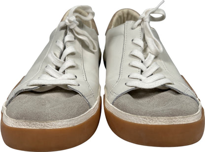 Dolce Vitta Women’s White Leather Low Top Lace Up Sneakers - 8.5