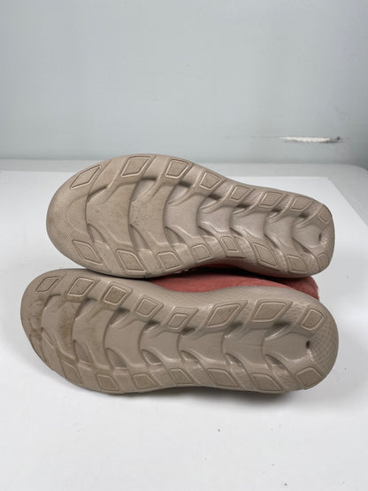 Skechers Women’s Pink On The Go Suede GoGa Mat Winter Chill Ankle Boots - 7.5