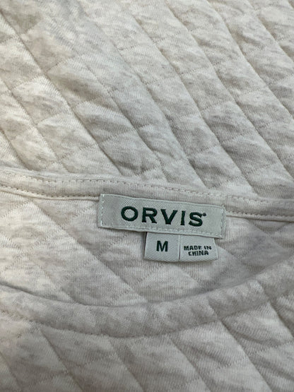 Orvis Women’s Ivory Quilted Long Sleeve Shirt - M