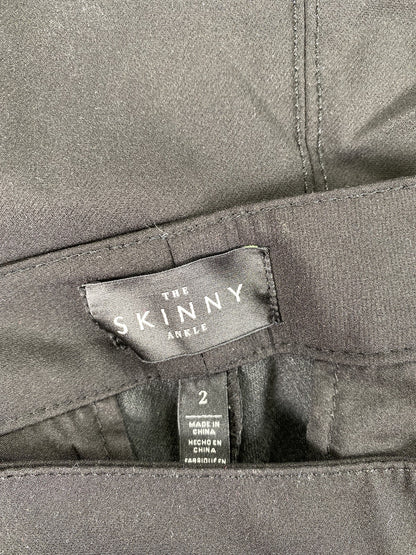 White House Black Market Women’s Black The Skinny Ankle Dress Pants - 2