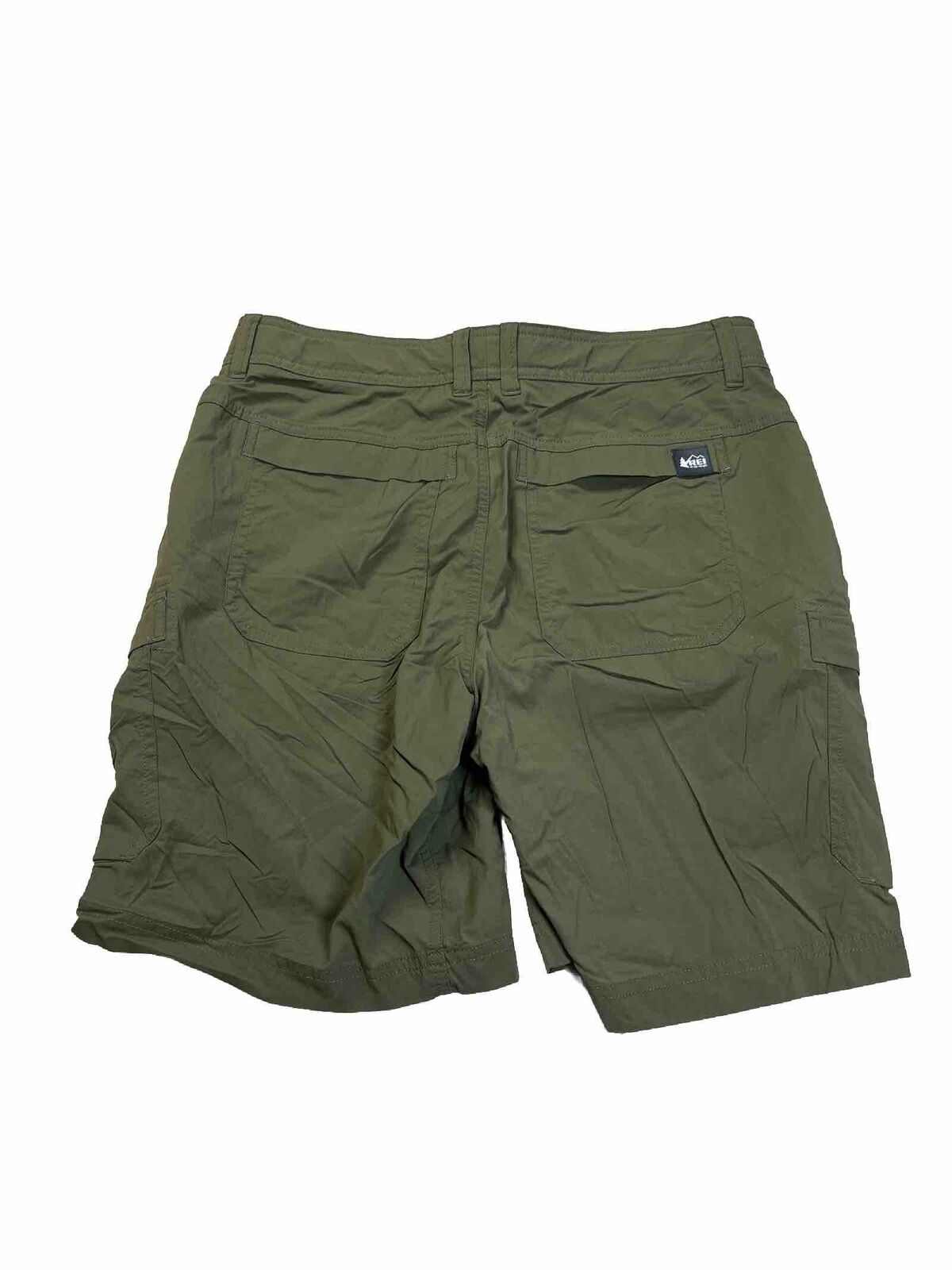 REI Women's Green Relaxed Fit Cargo Hiking Shorts - 8