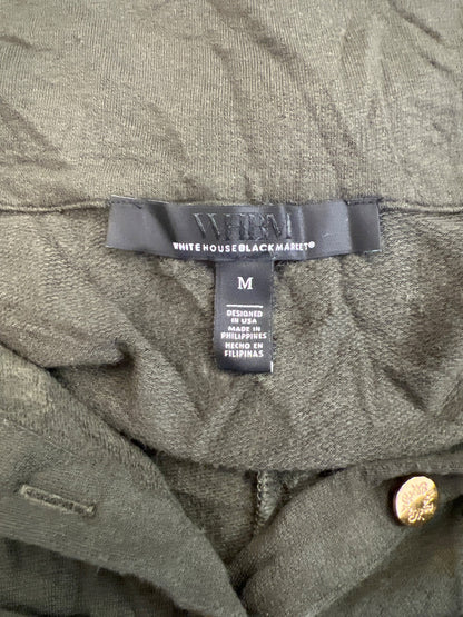 White House Black Market Women’s Green The Passporter Button Up Shirt - M