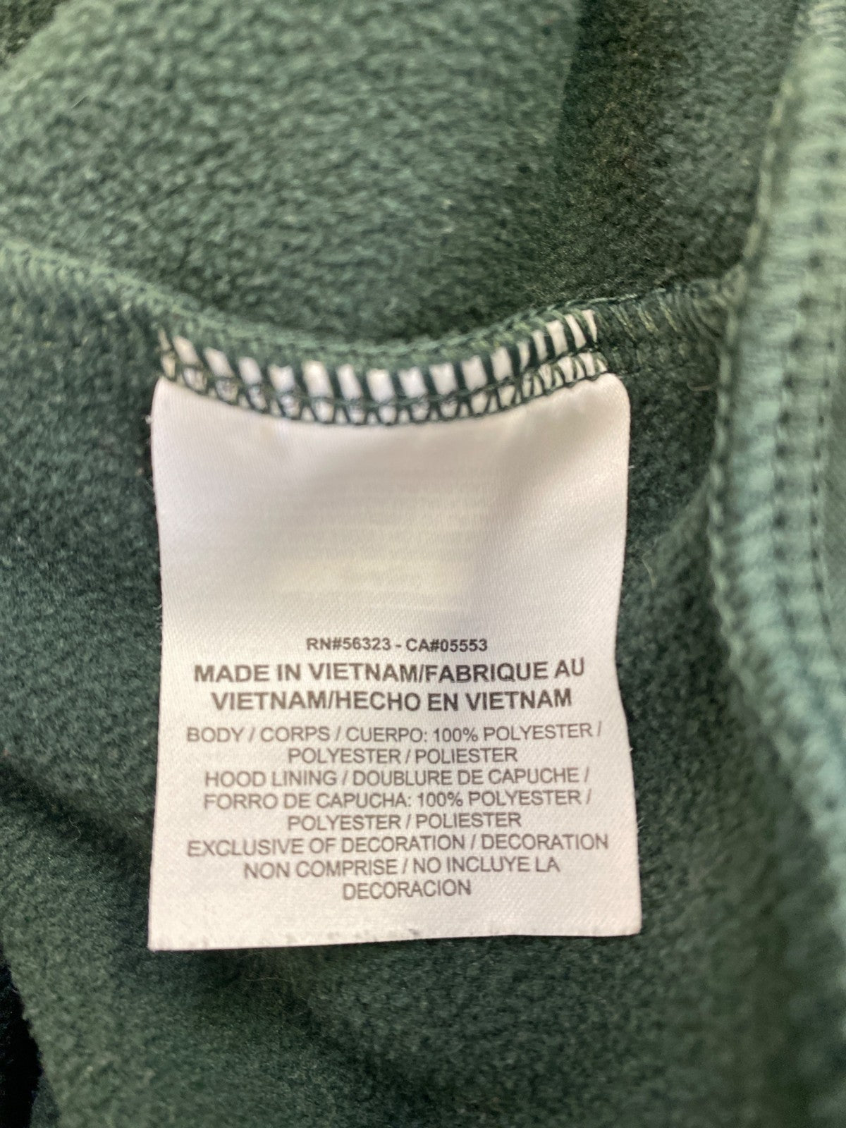 Nike Women’s Green Fleece Lined Training Pullover Hoodie - L