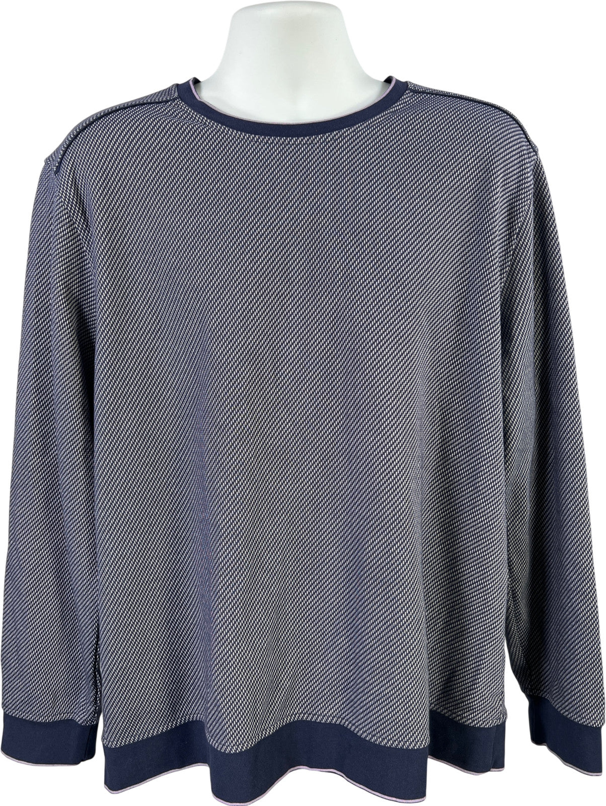 Tasso Elba Men’s Blue Long Sleeve Shirt - Xxl