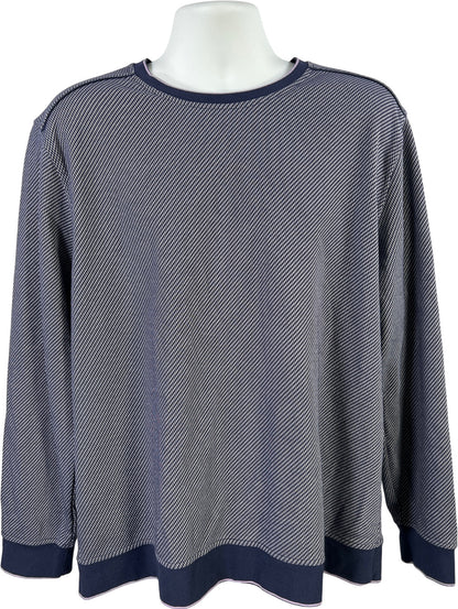 Tasso Elba Men’s Blue Long Sleeve Shirt - Xxl