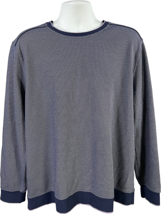 Tasso Elba Men’s Blue Long Sleeve Shirt - Xxl