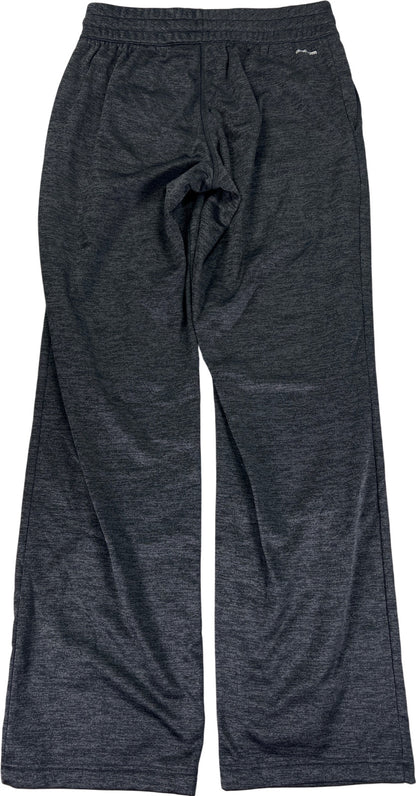 Adidas Women’s Black Heather Fleece Lined Dorm Sweatpants - S