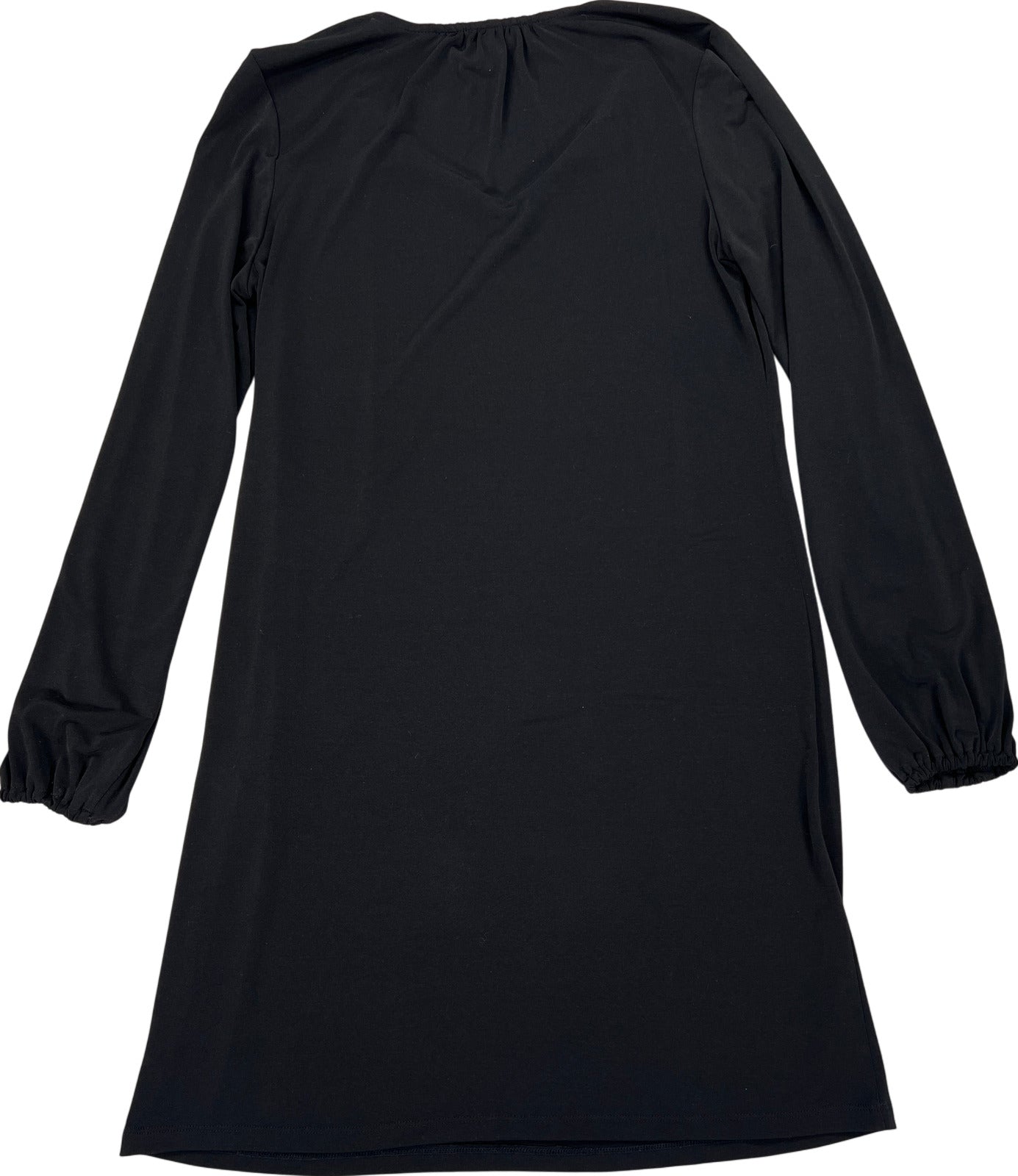 Michael Kors Women’s Black Long Sleeve Chain Tassel Shift Dress - XS