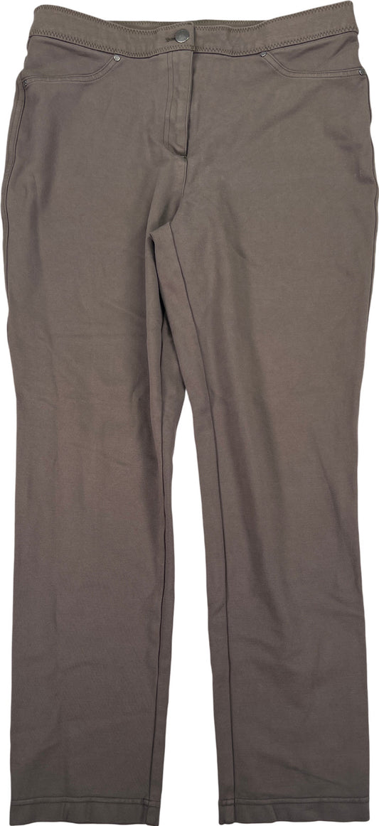 Chico’s Women’s Brown Ponte Stretch Ponte Pants - 0.5/US S Short