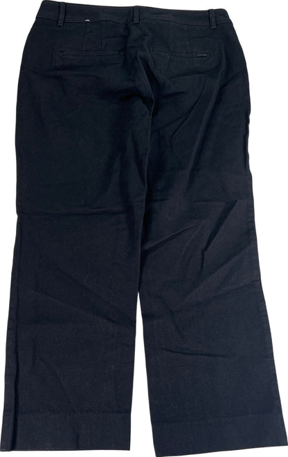 White House Black Market Women’s Black Slim Crop Pants - 4