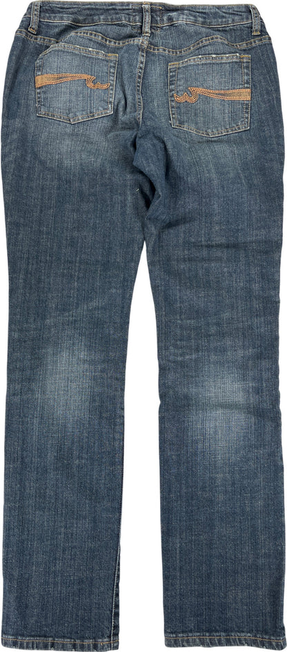 American Rag Women’s Juniors Medium Wash Straight Leg Jeans - 13
