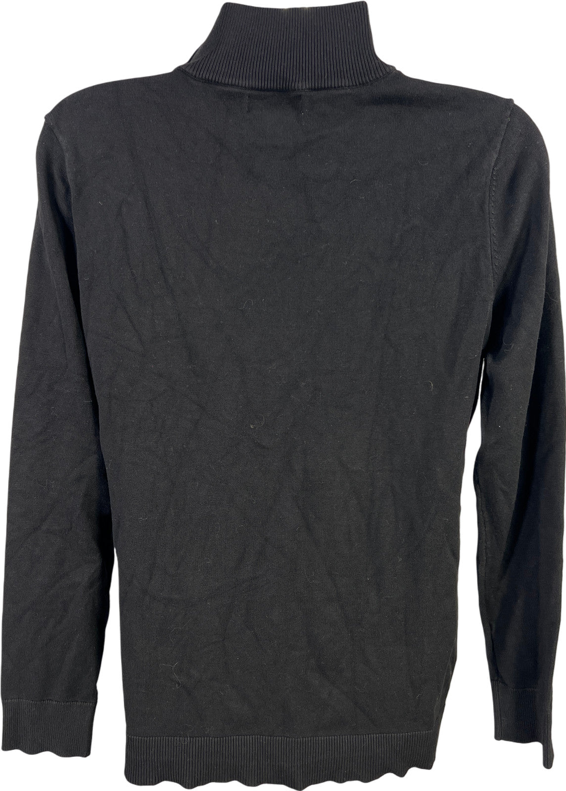 Calvin Klein Women’s Black Long Sleeve Mock Neck Sweater - S