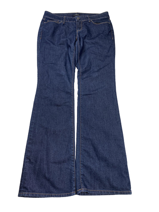 Ann Taylor Women's Dark Wash Modern Bootcut Denim Jeans - 4