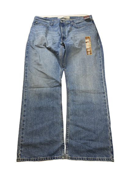 NEW Arizona Men's Light Wash Authentic Straight Denim Jeans - 40x32