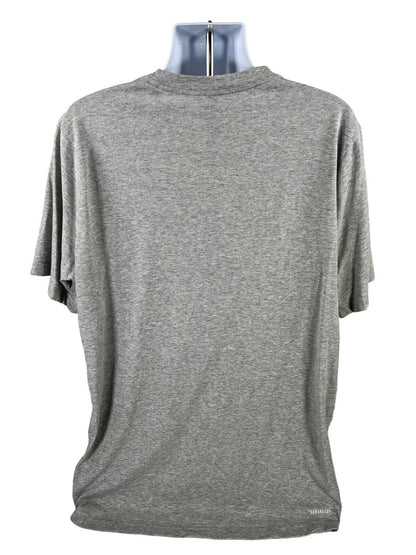 adidas Men's Gray Primegreen Cotton T-Shirt - 2XL