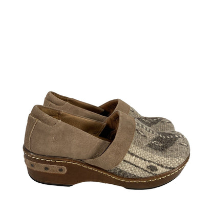 Born Women's Brown/Taupe Bailie Slip On Clogs - 6