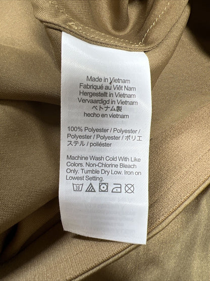 J. Crew Women's Brown Polyester Sateen Long Skirt - XS