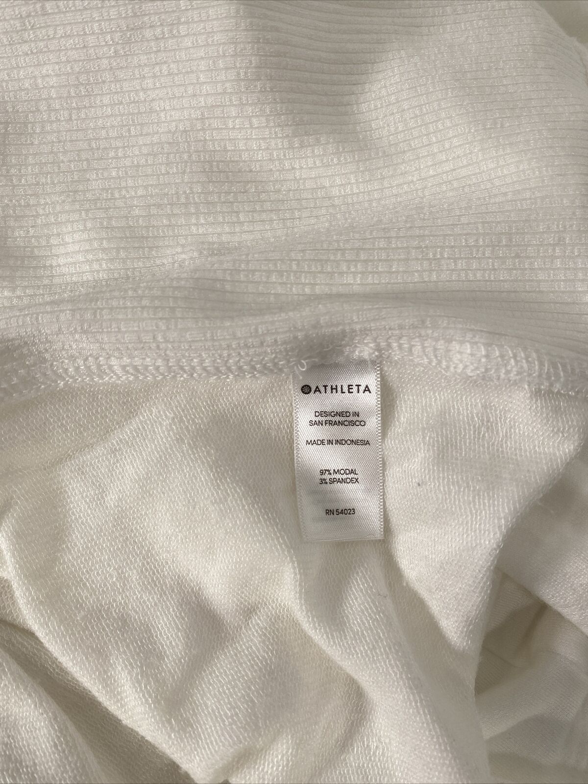 Athleta Women's White Long Sleeve Nirvana Wrap Sweater - S