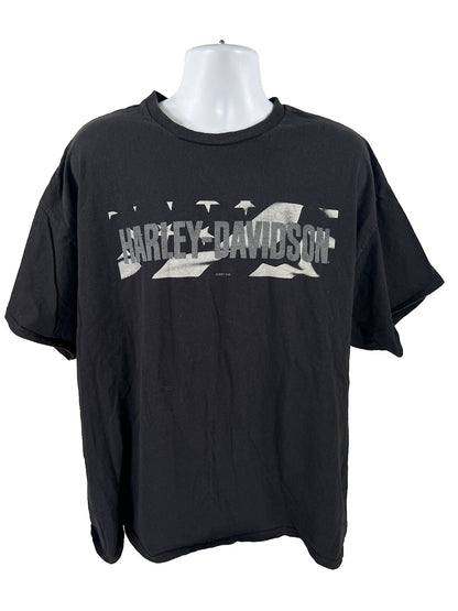 Camiseta de manga corta Harley Davidson para hombre con gráfico negro Waterford MI -3XL