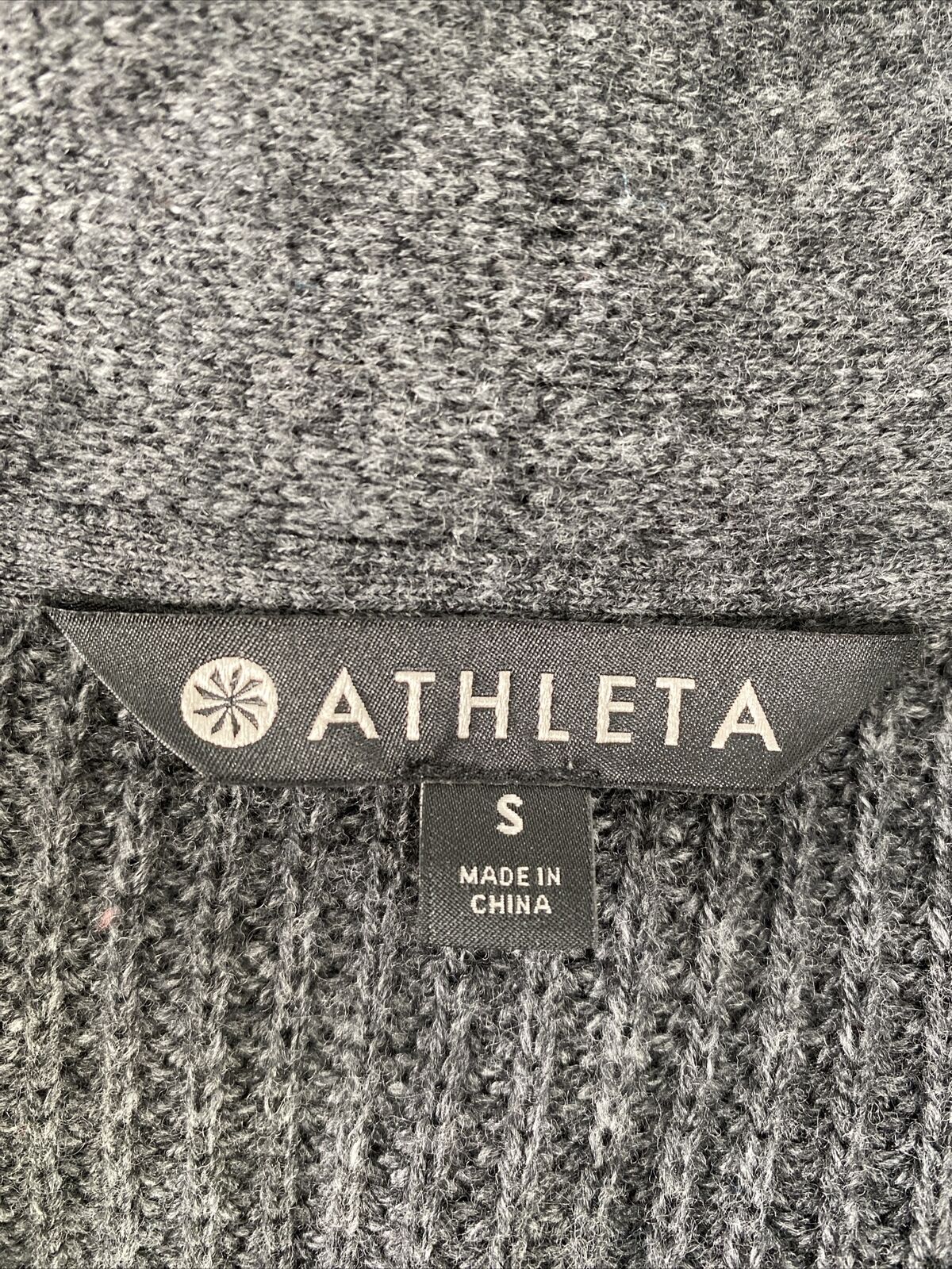 Athleta Jersey cruzado Lucca en mezcla de lana y cachemira de mujer de color gris - S