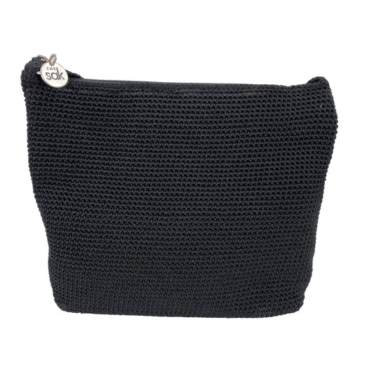 The Sak Women's Black Woven Nylon Shoulder Bag Purse