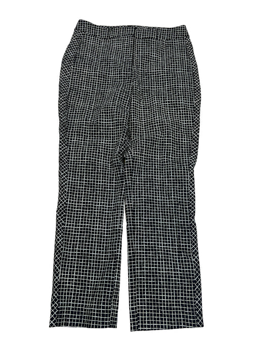 White House Black Market Women's Black Slim Ankle Dress Pants - 4 Short