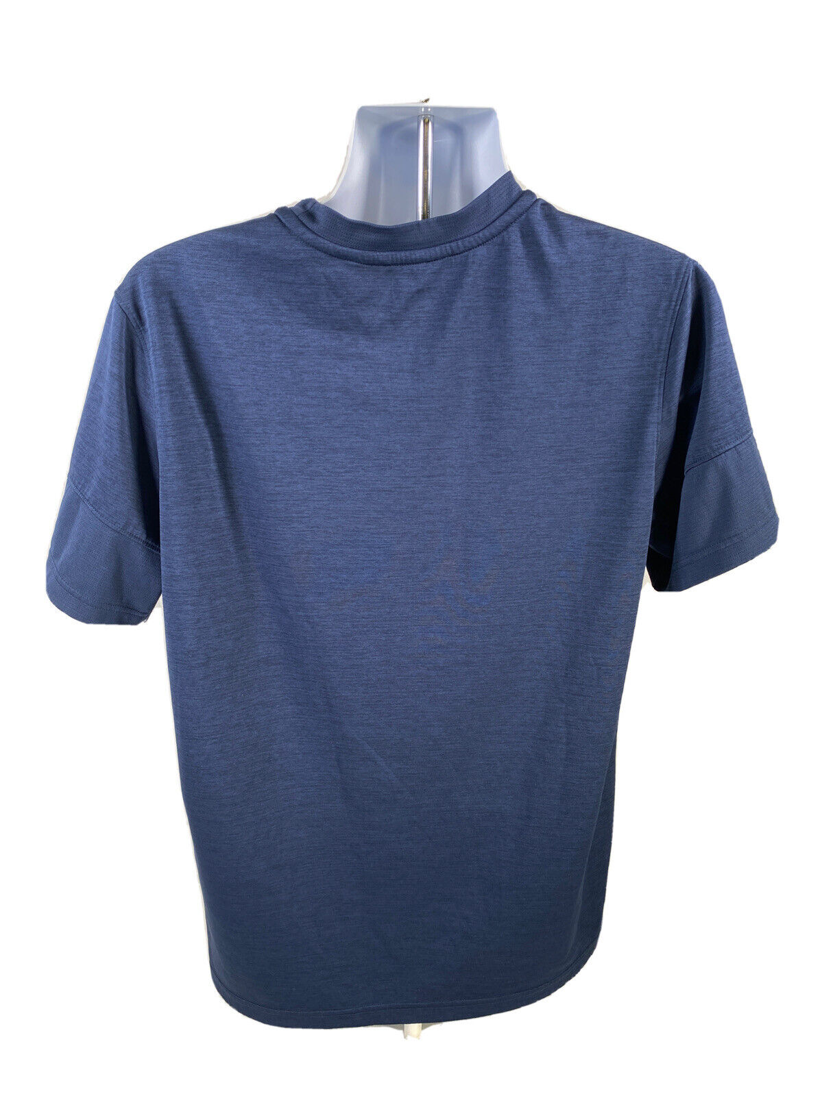 Nike Men's Blue Short Sleeve Fighting Illini Athletic T-Shirt - L