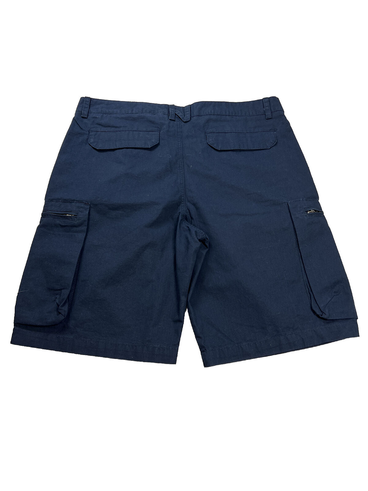NEW Nike Men's Navy Blue Coven Cotton Cargo Shorts - 34