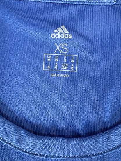 adidas Men's Blue Athletic Sleeveless Tank Top Shirt - XS