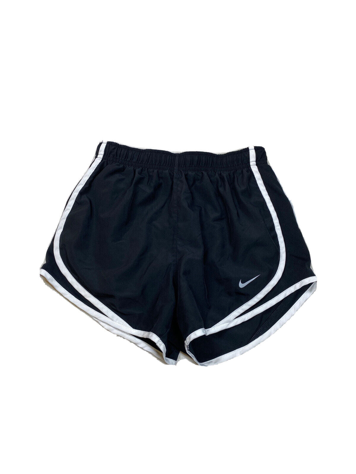Nike Women's Black Dri-Fit Lined Running Athletic Shorts - XS