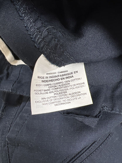 NUEVO Pantalón corto cargo de algodón Coven azul marino Nike para hombre - 34