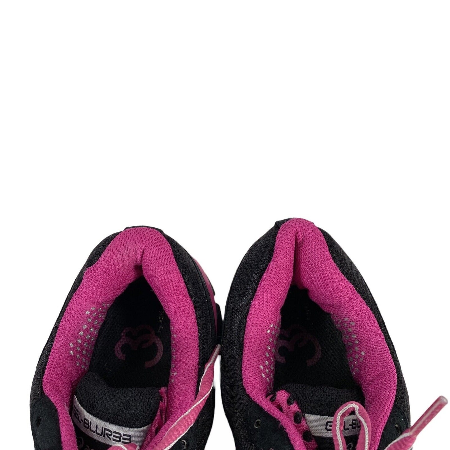 Asics Zapatillas deportivas para correr con cordones en negro/morado para mujer - 11
