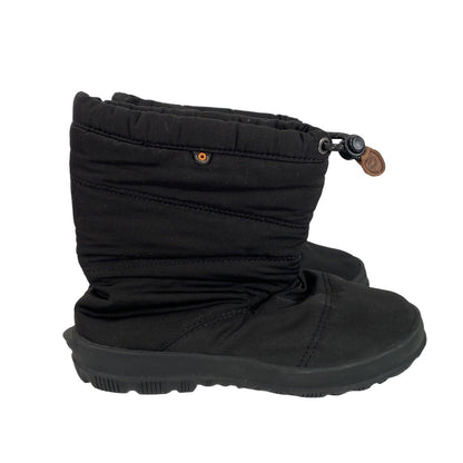 Bogs Big Kids Unisex Black Snowday Winter Snow Boots Sz 6