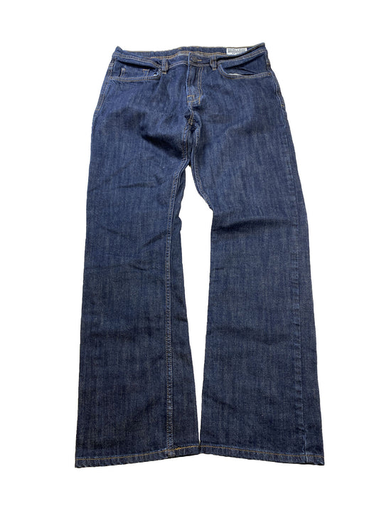 Buffalo Men's Dark Wash Driven X Basic Straight Jeans - 34x34