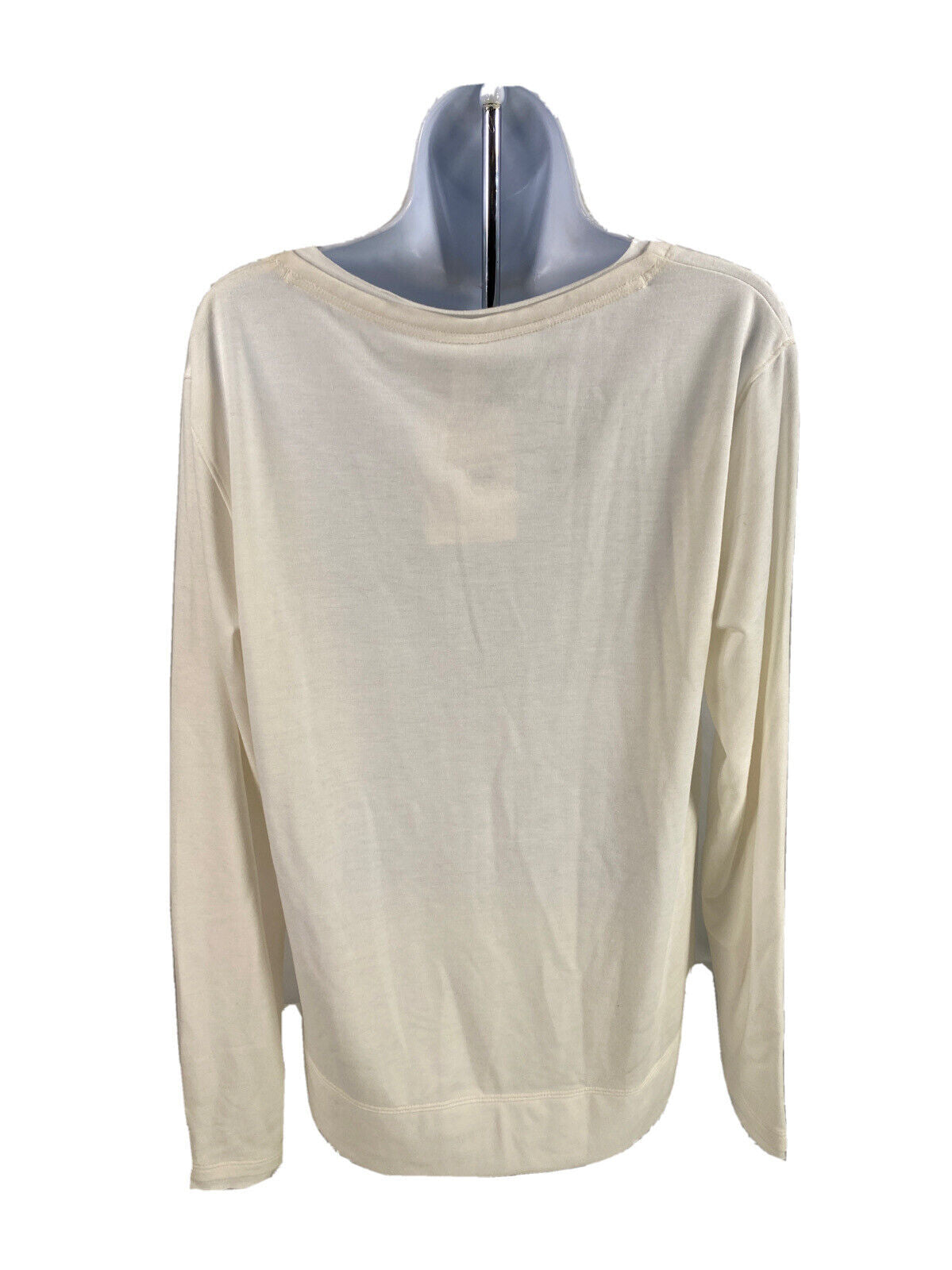 NEW Gear Women's White Knit Gonzaga Chicago Sweatshirt - M